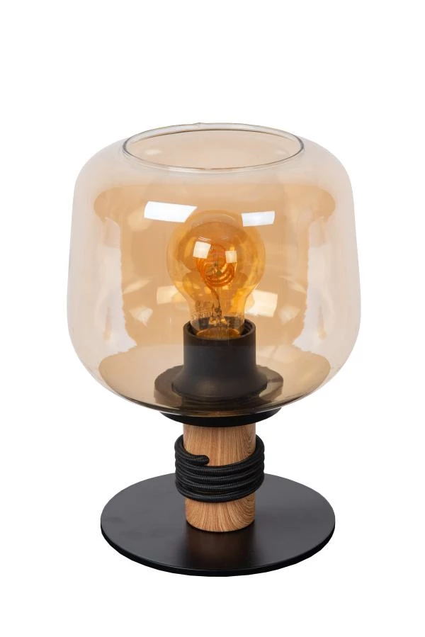Lucide ILONA - Table lamp - Ø 18 cm - 1xE27 - Amber - off